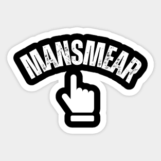 Mansmear Sticker